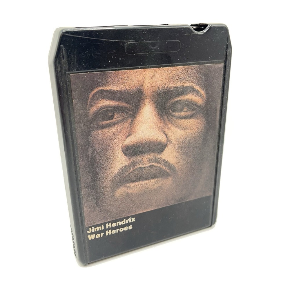 Jimi Hendrix 8 Track Cassette Tape War Heroes Blues Rock Music TESTED